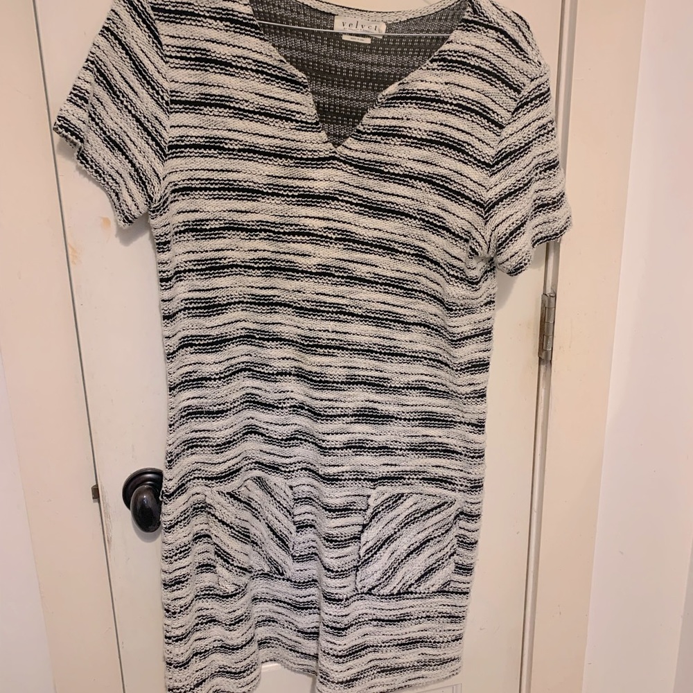 Velvet by Graham&  Spencer Slub Knit Dress/Tunic